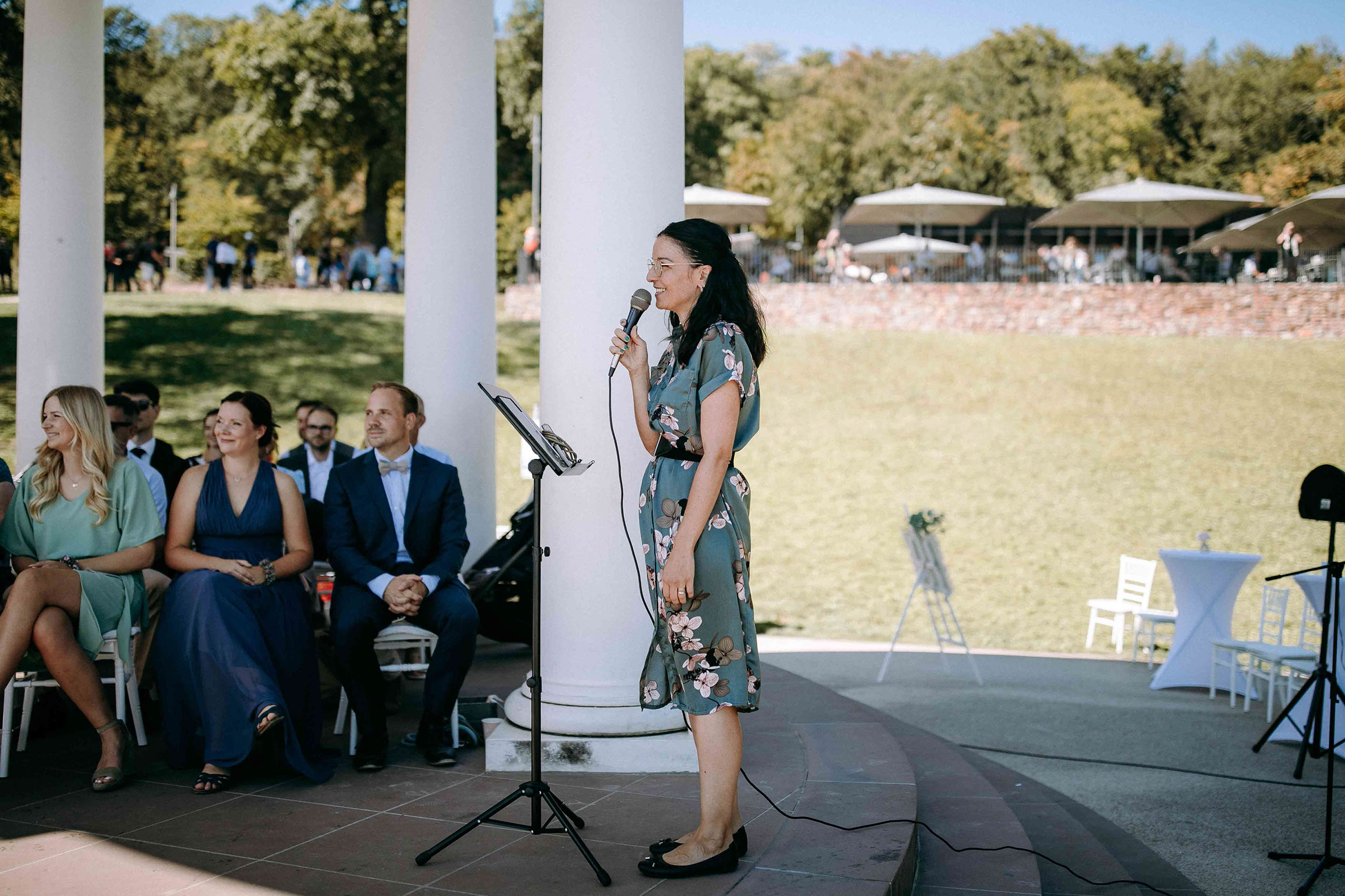 Die Hochzeitsrede bei der freien Trauung am Niederwaldtempel in Rüdesheim.