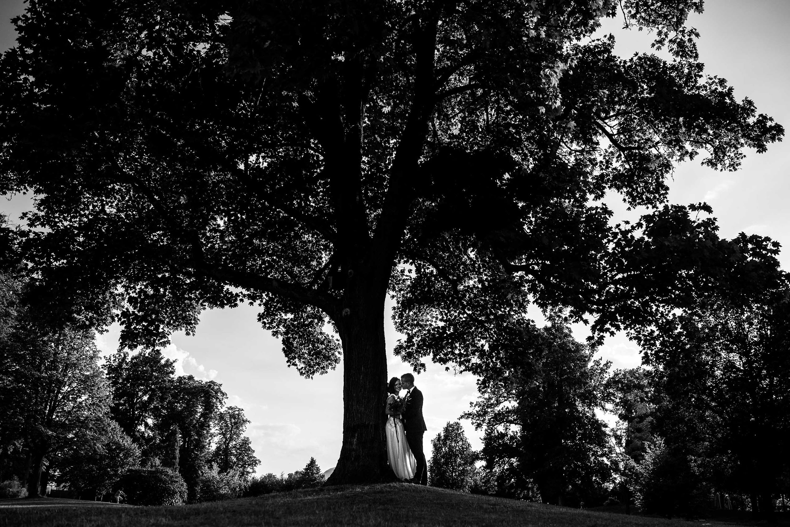 Hochzeitsfotos in Hanau beim Schloss Philippsruhe.