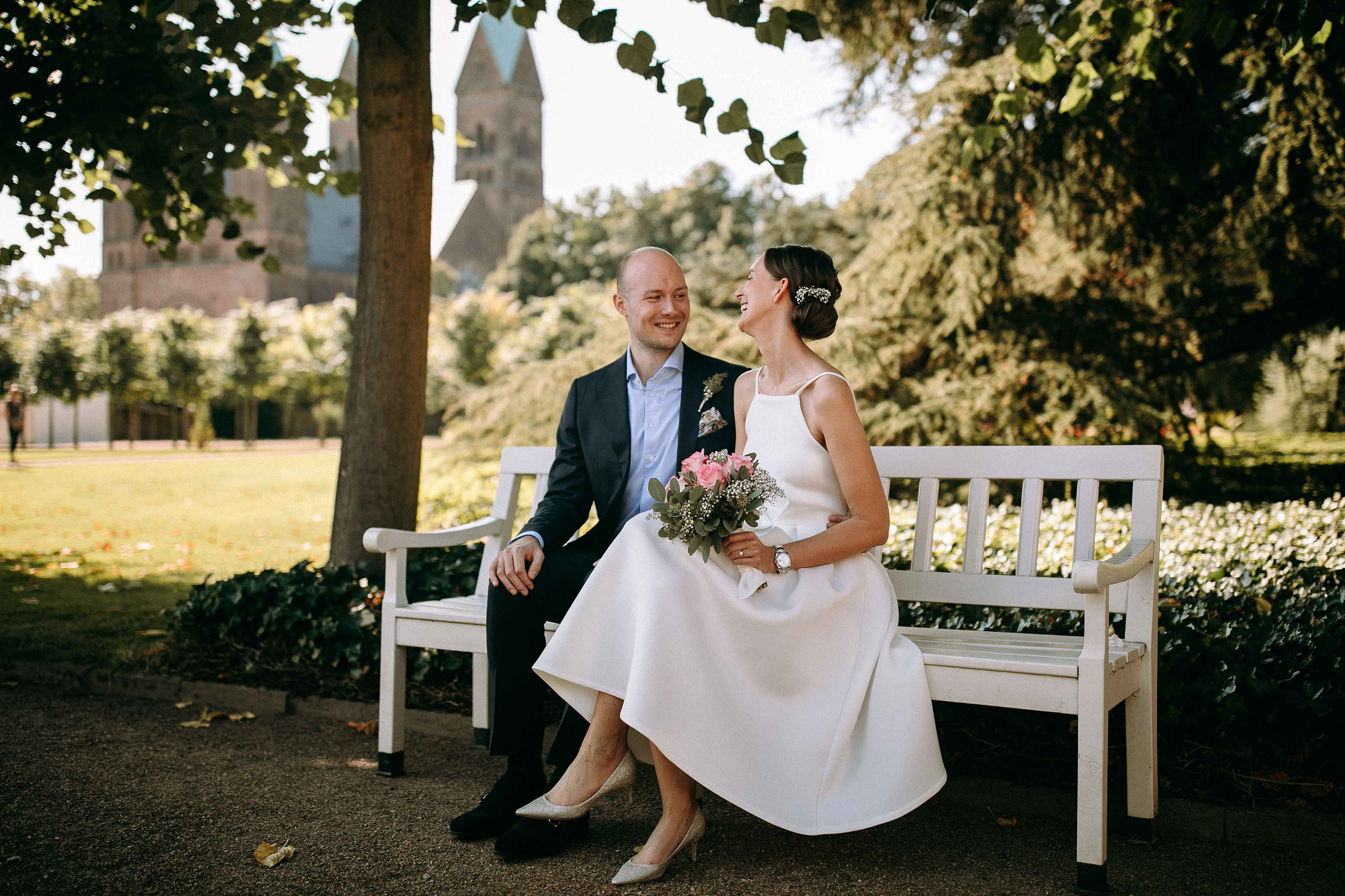 Standesamtliche Trauung im Louissaal Bad Homburg. Hochzeitsfotos in Bad Homburg.