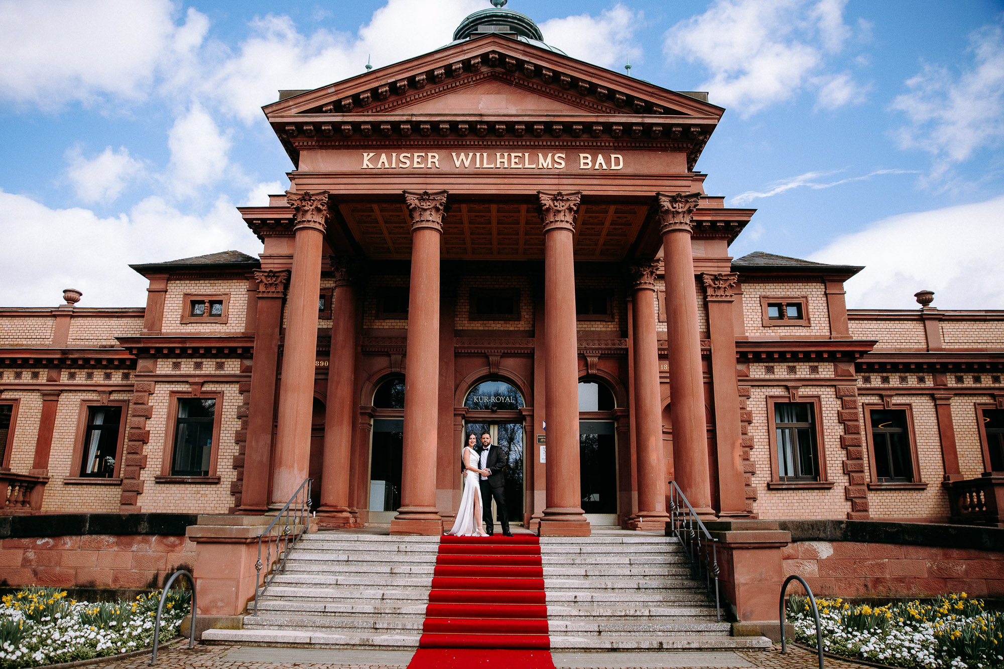 Standesamtliche Trauung im Kaiser-Wilhelms-Bad in Bad Homburg