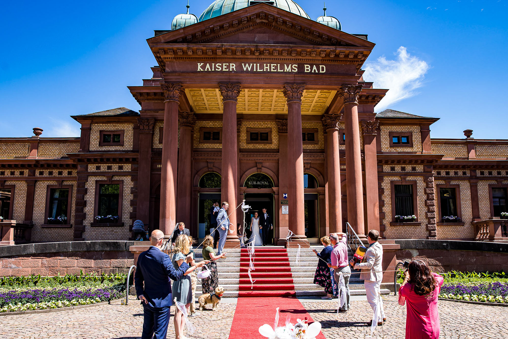 Standesamtliche Trauung im Kaiser-Wilhelms-Bad in Bad Homburg