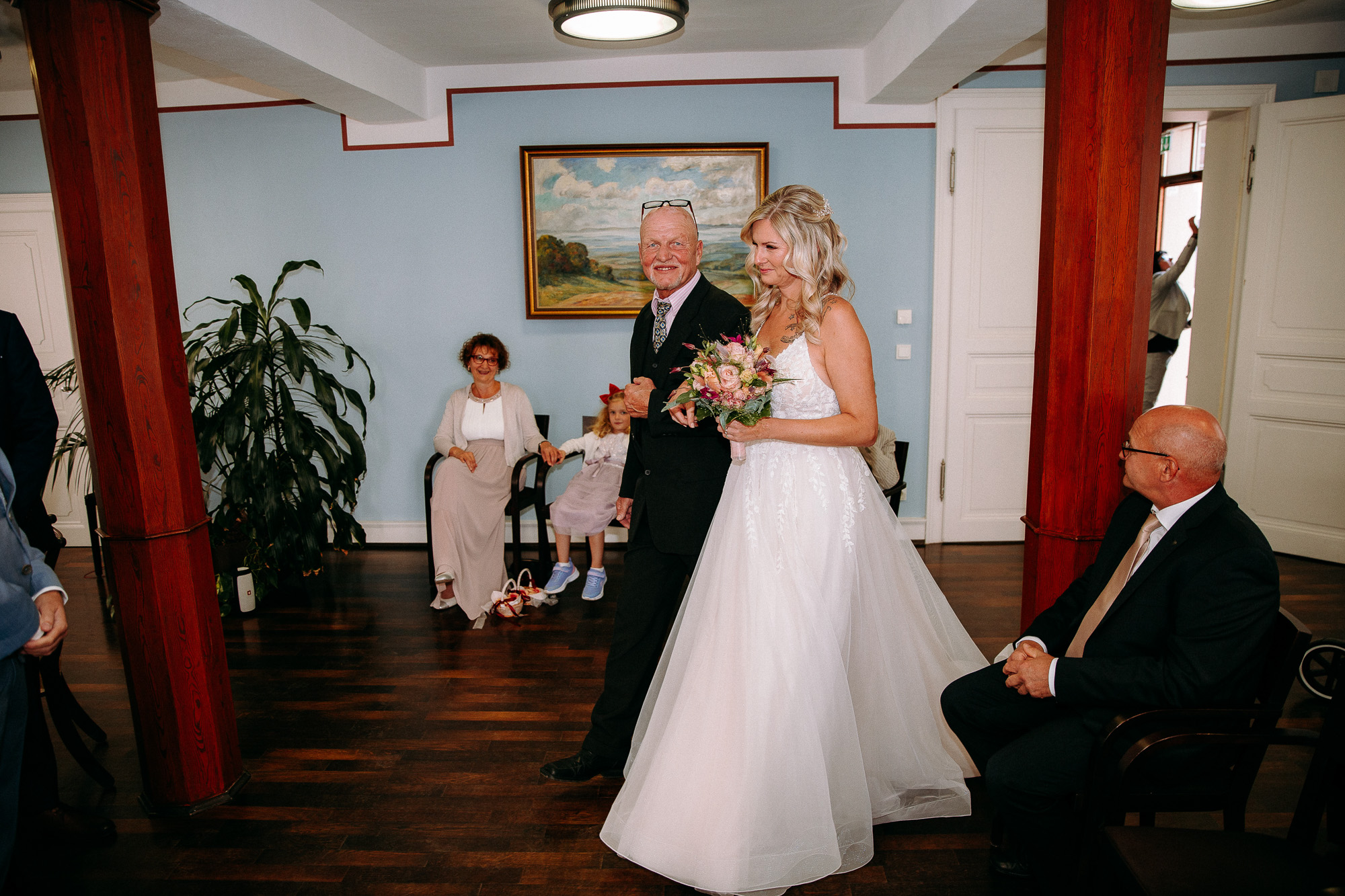 Standesamtliche Trauung im Standesamt Bad Homburg (Schulberg)