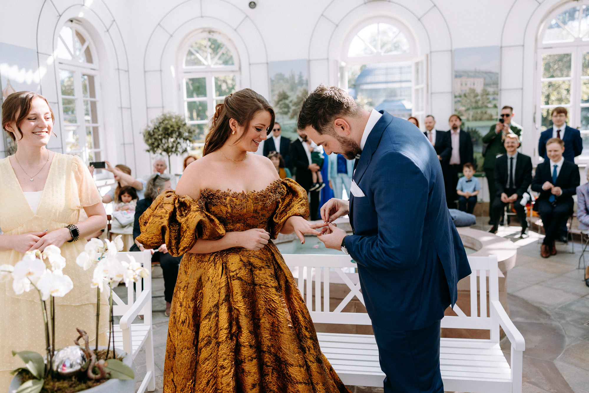 Standesamtliche Trauung im Standesamt Palmengarten in Frankfurt