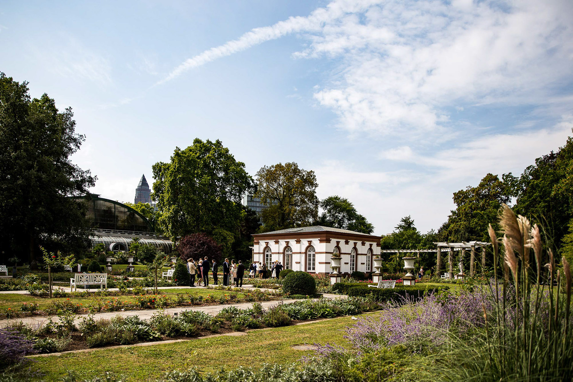 Standesamtliche Trauung im Standesamt Palmengarten in Frankfurt