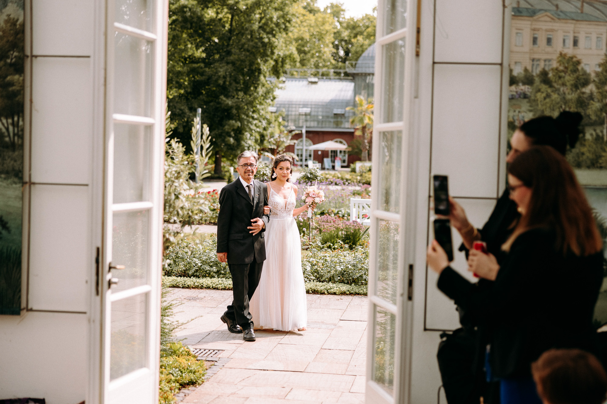 Standesamtliche Trauung im Standesamt Palmengarten in Frankfurt