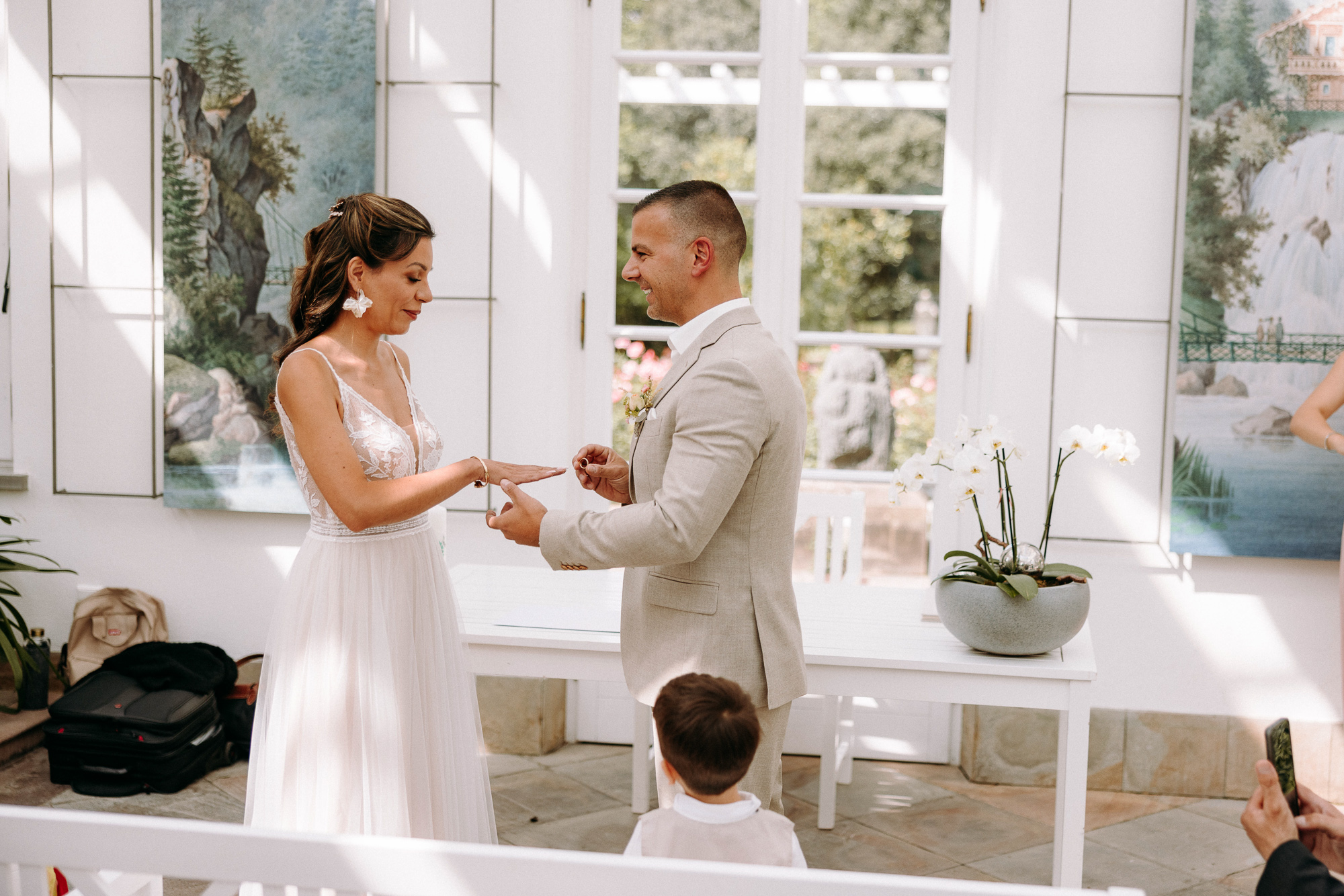 Standesamtliche Trauung im Standesamt Palmengarten in Frankfurt