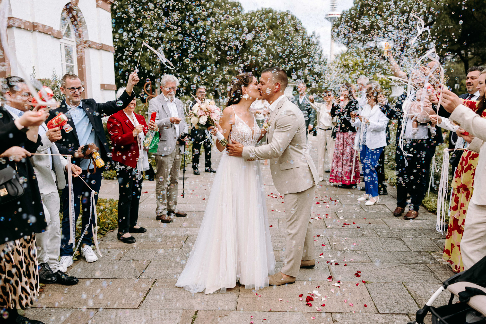 Standesamtliche Trauung im Standesamt Palmengarten in Frankfurt