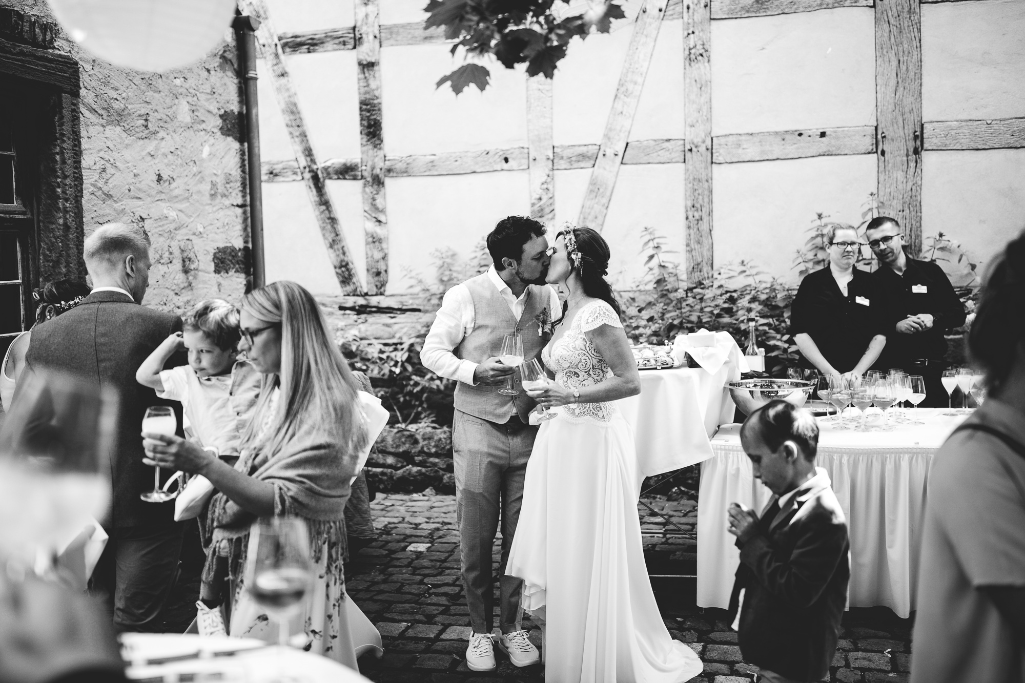 Standesamtliche Traung im Hessenpark in Neuanspach. 