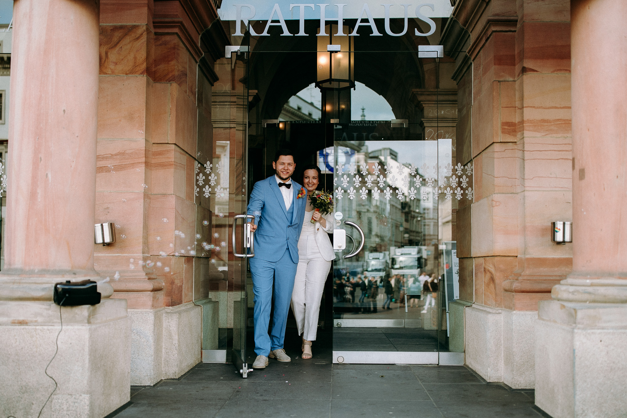 Standesamtliche Trauung im Standesamt Wiesbaden – Neues Rathaus