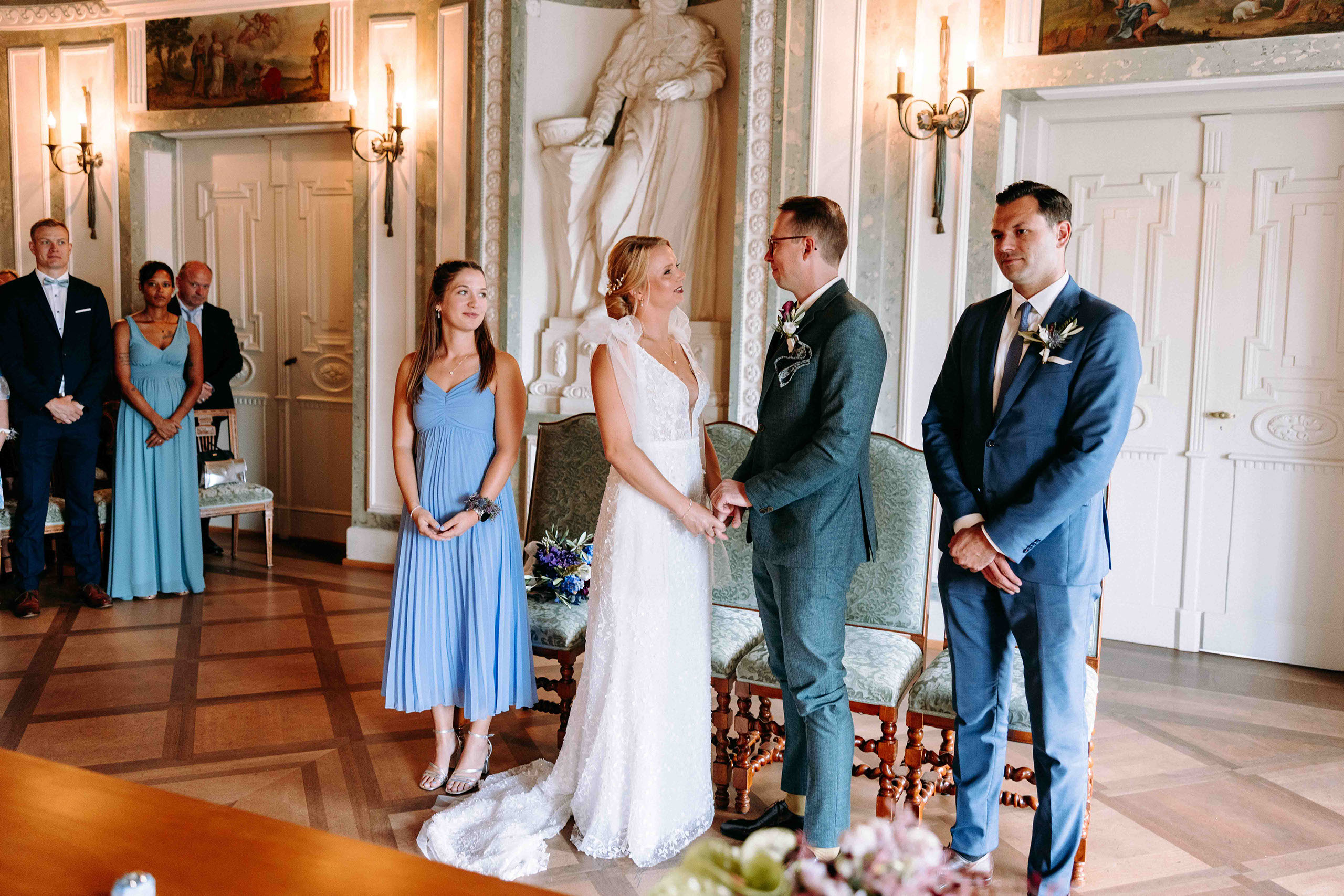 Standesamtliche Trauung im Standesamt Frankfurt-Höchst Bolongaropalast